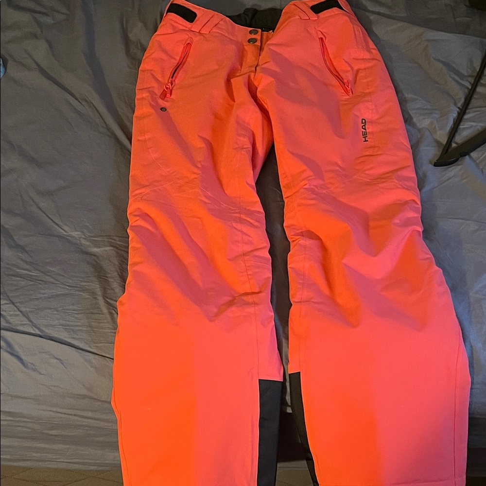 HEAD Women's Peach Colour Ski/🎿 Snowboard Pants *Like New*